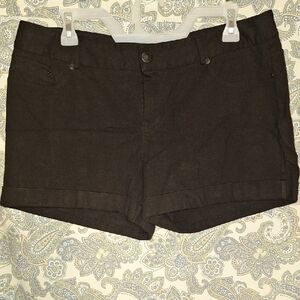 Maurices High Waist Black Women's Shorts
